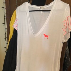 PINK Victoria's Secret Tops - Pink T-shirt PINK Victoria's Secret Tops - Pink T-shirt
